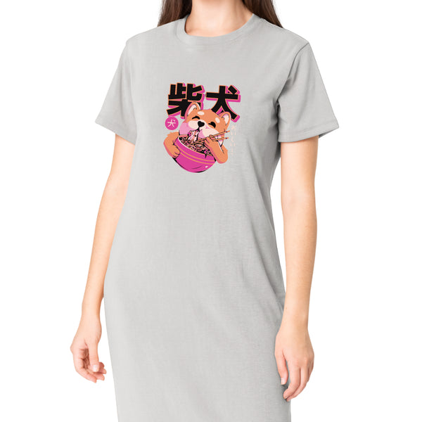 Doge the Ramen Lover! T-Shirt Dress