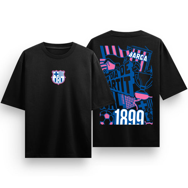 Barca 1899 Unisex Oversized Football T-shirt