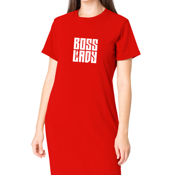 Boss Lady T-Shirt Dress