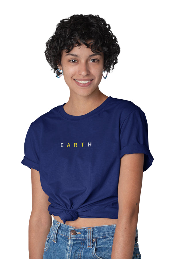 Earth - Knot Crop Top