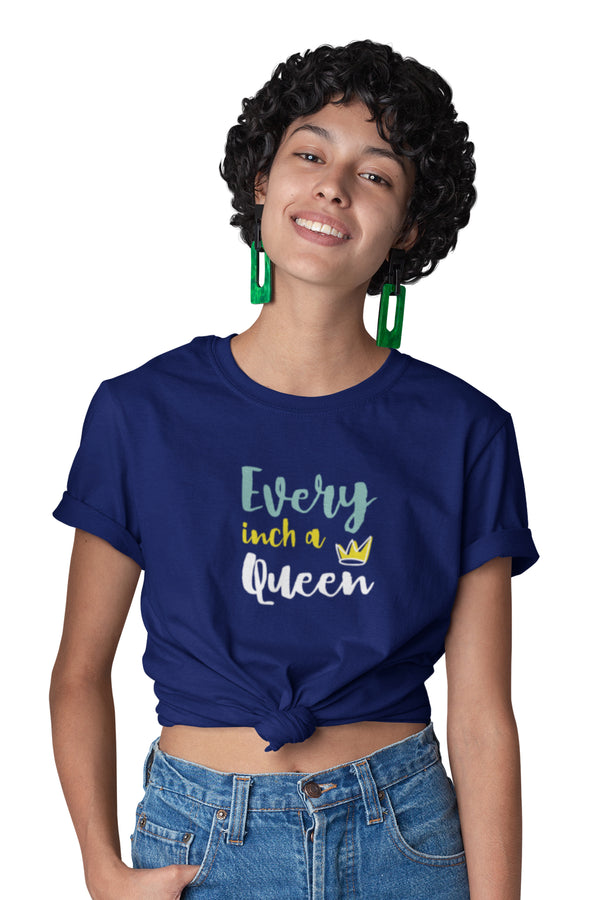 Every Inch A Queen - Knot Crop Top