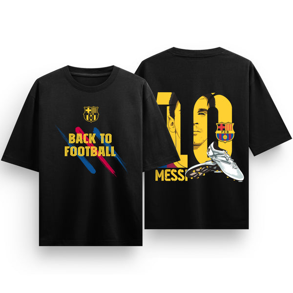 Messi Unisex Oversized Football T-shirt