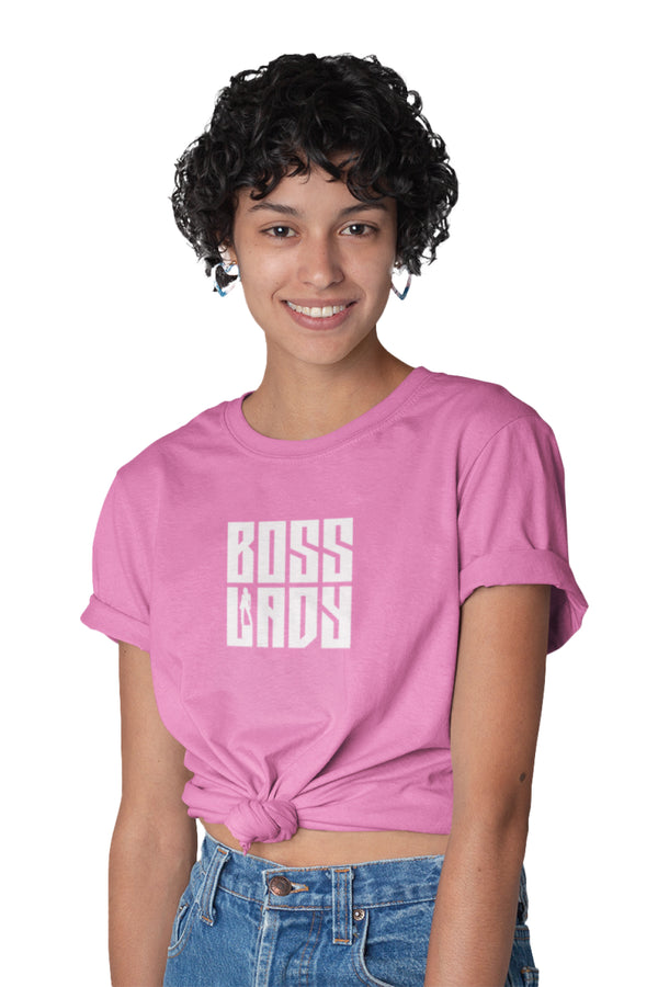 Boss Lady - Knot Crop Top