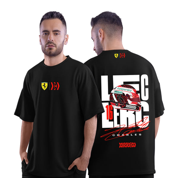 Charles Leclerc Motorsport Oversized Unisex T-shirt