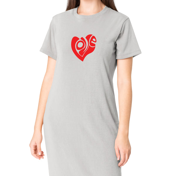 Love T-Shirt Dress