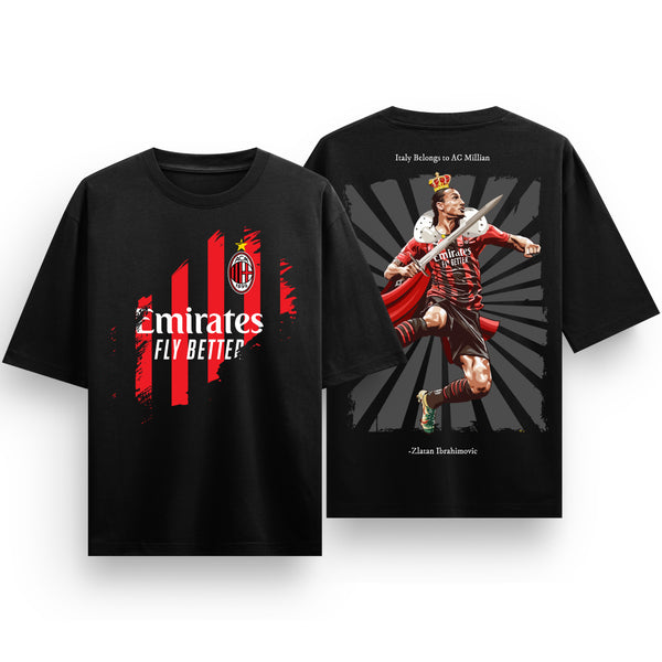 Zlatan Ibrahimovic Unisex Oversized Football T-shirt