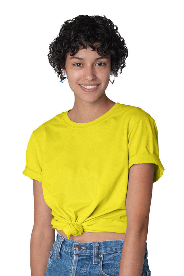 Yellow Plain Knot Top