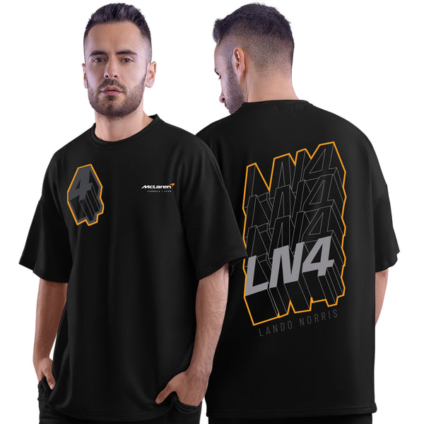 Mclaren Formula Team Oversized Half Sleeve Unisex Motorsport T-Shirt